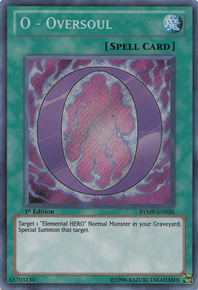 O - Oversoul [RYMP-EN026] Secret Rare Yu-Gi-Oh!