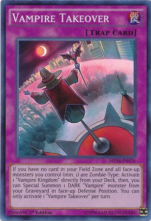 Vampire Takeover [MP14-EN176] Super Rare Yu-Gi-Oh!