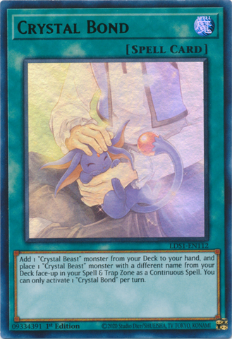 Crystal Bond (Purple) [LDS1-EN112] Ultra Rare Yu-Gi-Oh!