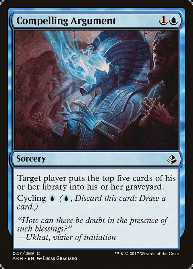 Compelling Argument [Amonkhet] Magic: The Gathering
