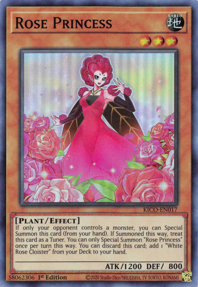 Rose Princess (Super Rare) [KICO-EN017] Super Rare Yu-Gi-Oh!