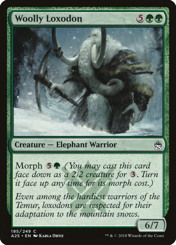 Woolly Loxodon [Masters 25] Magic: The Gathering