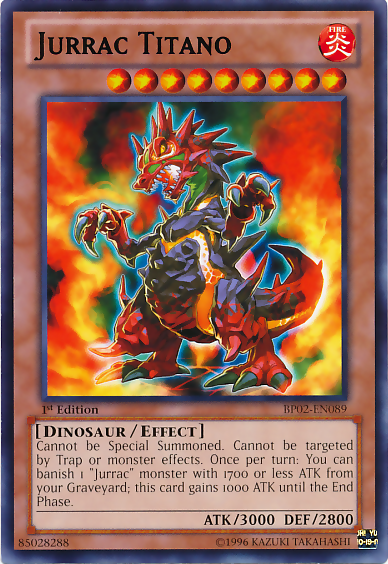 Jurrac Titano [BP02-EN089] Rare Yu-Gi-Oh!