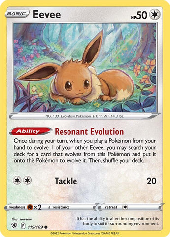 Eevee (119/189) [Sword & Shield: Astral Radiance] Pokémon
