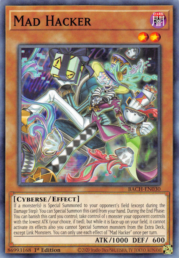 Mad Hacker [BACH-EN030] Common Yu-Gi-Oh!
