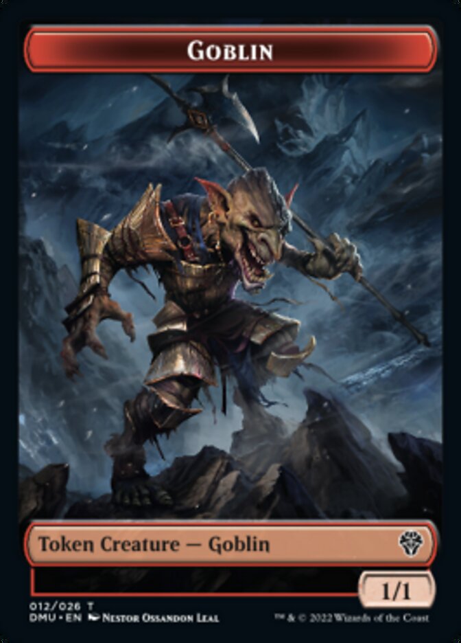 Goblin Token [Dominaria United Tokens] Magic: The Gathering