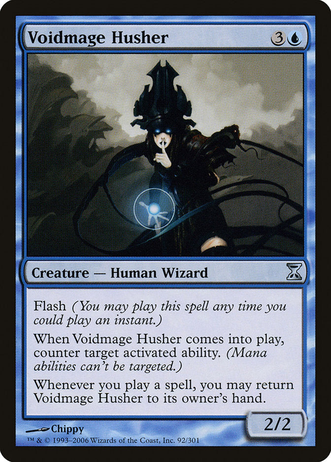 Voidmage Husher [Time Spiral] Magic: The Gathering