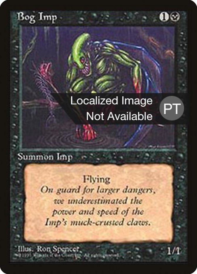 Bog Imp [Fourth Edition (Foreign Black Border)] Magic: The Gathering
