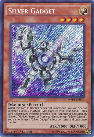 Silver Gadget [MVP1-ENS17] Secret Rare Yu-Gi-Oh!