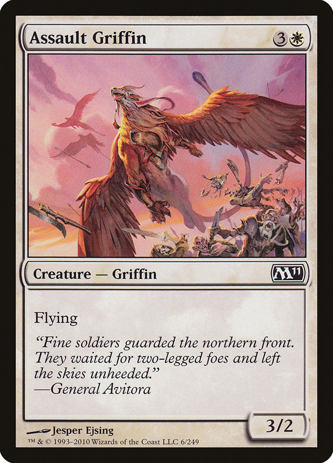 Assault Griffin [Magic 2011] Magic: The Gathering
