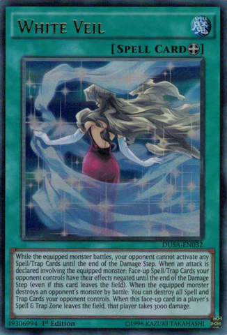 White Veil [DUSA-EN032] Ultra Rare Yu-Gi-Oh!