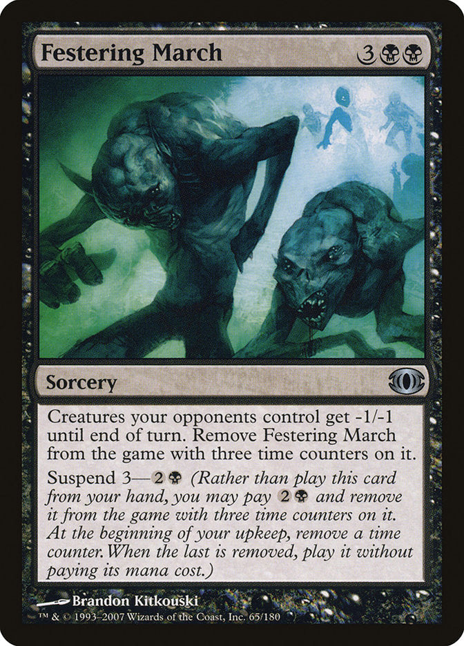 Festering March [Future Sight] Magic: The Gathering