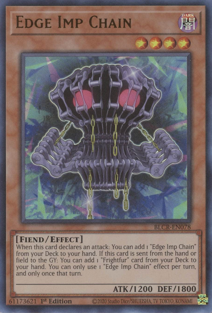 Edge Imp Chain [BLCR-EN078] Ultra Rare Yu-Gi-Oh!