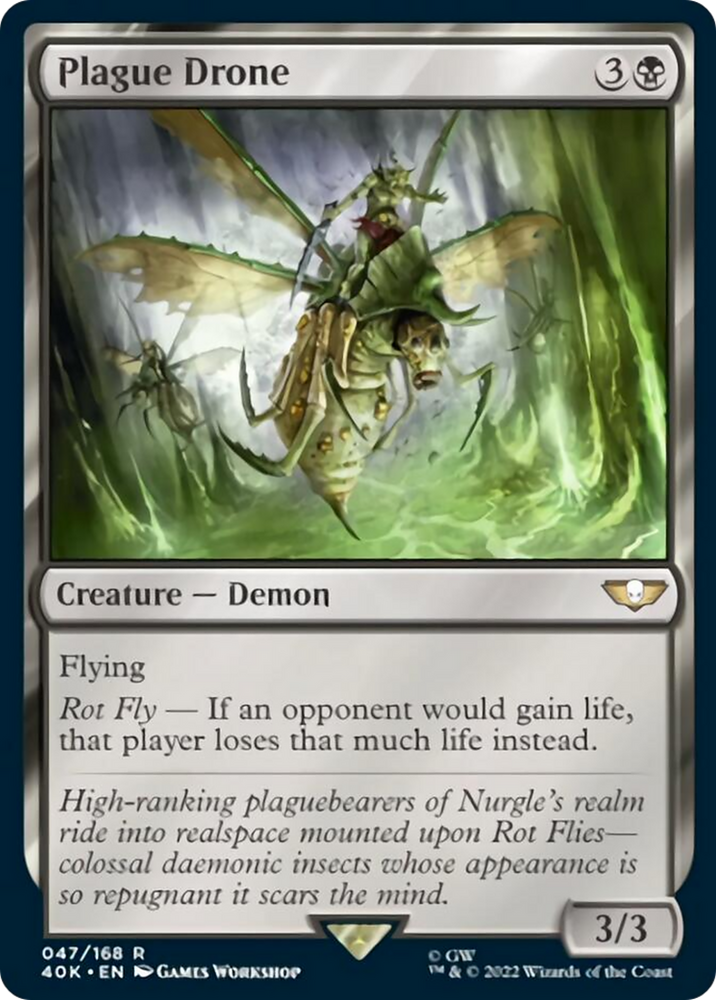 Plague Drone [Warhammer 40,000] Magic: The Gathering