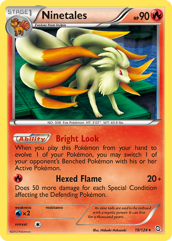 Ninetales (19/124) [Black & White: Dragons Exalted] Pokémon