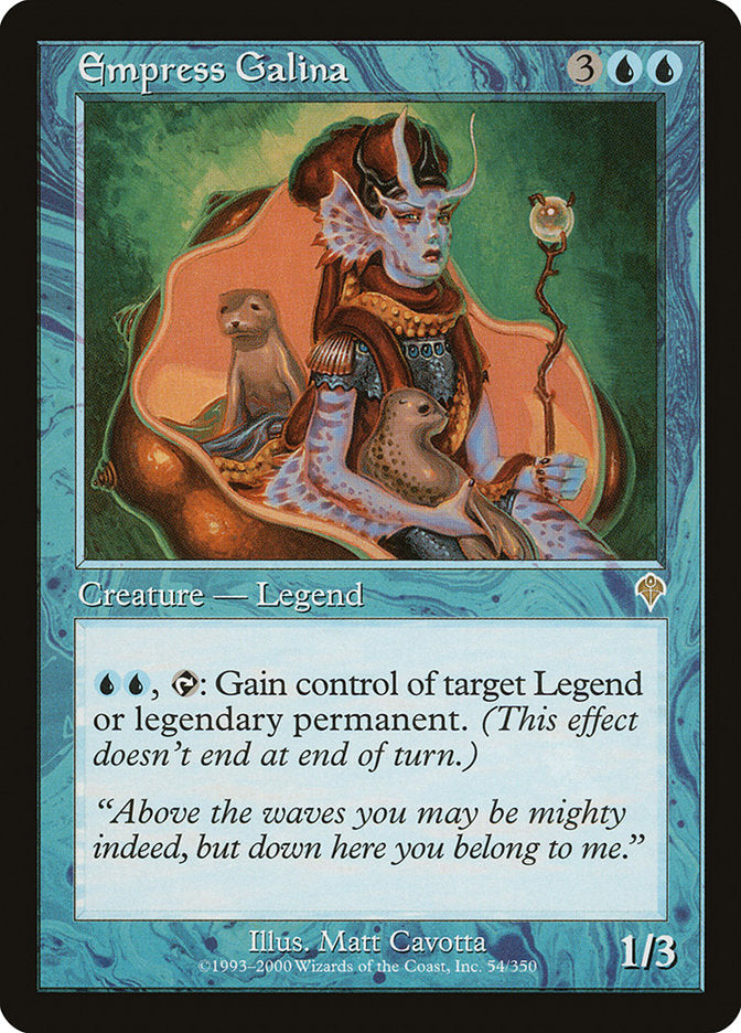 Empress Galina [Invasion] Magic: The Gathering