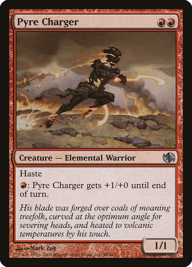 Pyre Charger [Duel Decks: Jace vs. Chandra] Magic: The Gathering