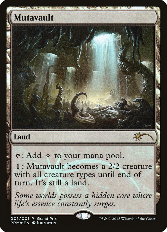 Mutavault (Grand Prix) [Grand Prix Promos] Magic: The Gathering
