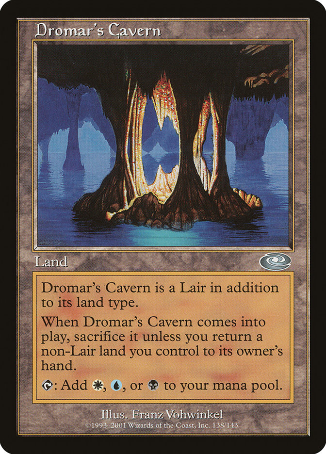 Dromar's Cavern [Planeshift] Magic: The Gathering