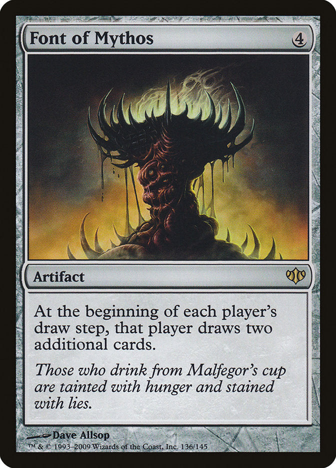 Font of Mythos [Conflux] Magic: The Gathering