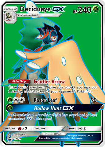 Decidueye GX (SM37) [Sun & Moon: Black Star Promos] Pokémon