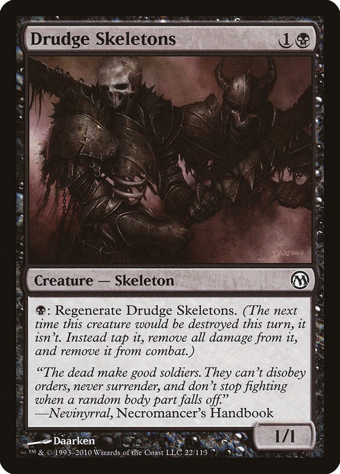 Drudge Skeletons [Duels of the Planeswalkers] Magic: The Gathering