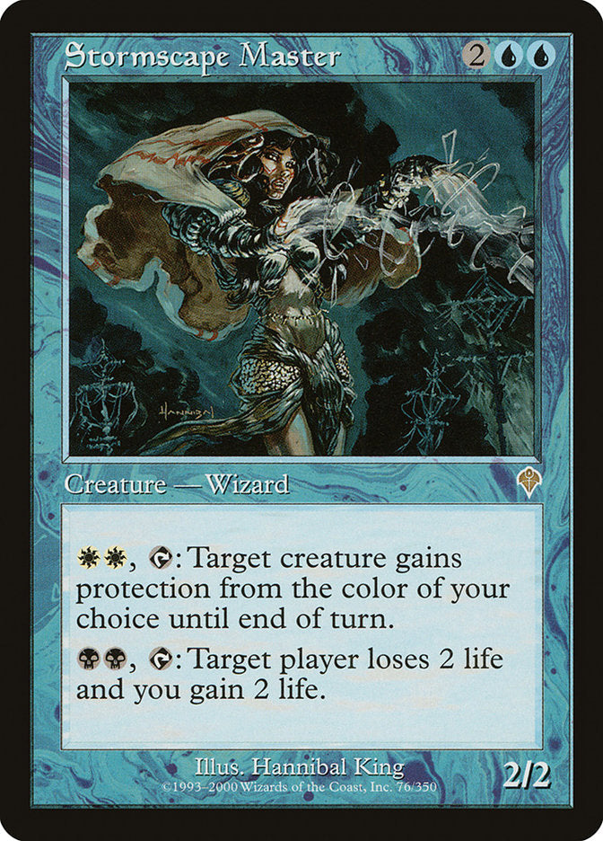Stormscape Master [Invasion] Magic: The Gathering