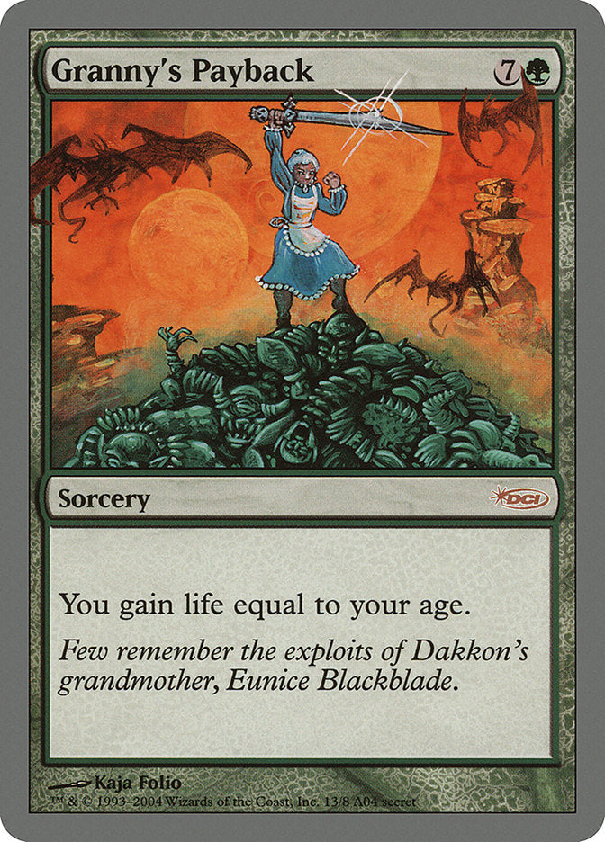 Granny's Payback [Arena League 2004] Magic: The Gathering
