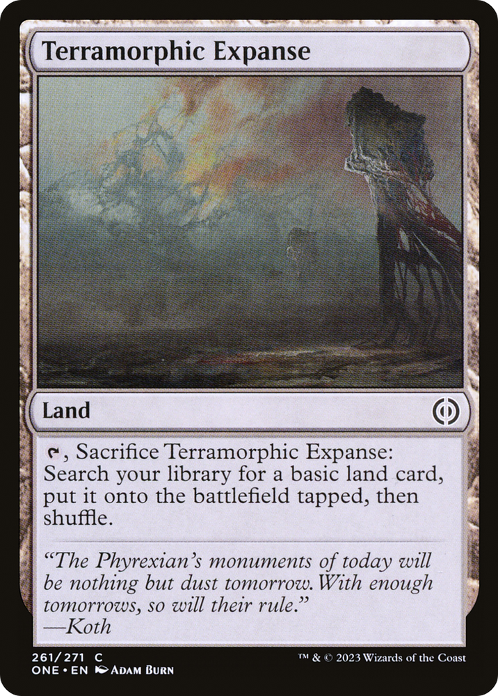 Terramorphic Expanse [Phyrexia: All Will Be One] Magic: The Gathering
