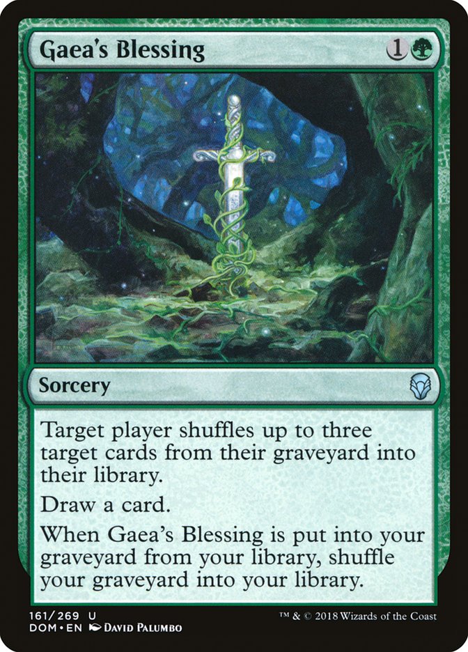 Gaea's Blessing [Dominaria] Magic: The Gathering