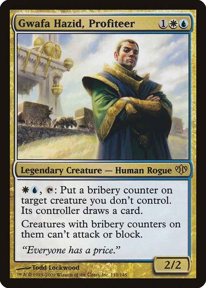 Gwafa Hazid, Profiteer [Conflux] Magic: The Gathering