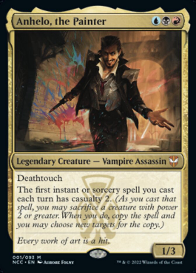 Anhelo, the Painter [Streets of New Capenna Commander] Magic: The Gathering