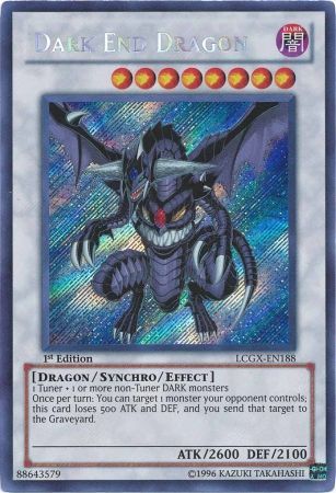 Dark End Dragon [LCGX-EN188] Secret Rare Yu-Gi-Oh!