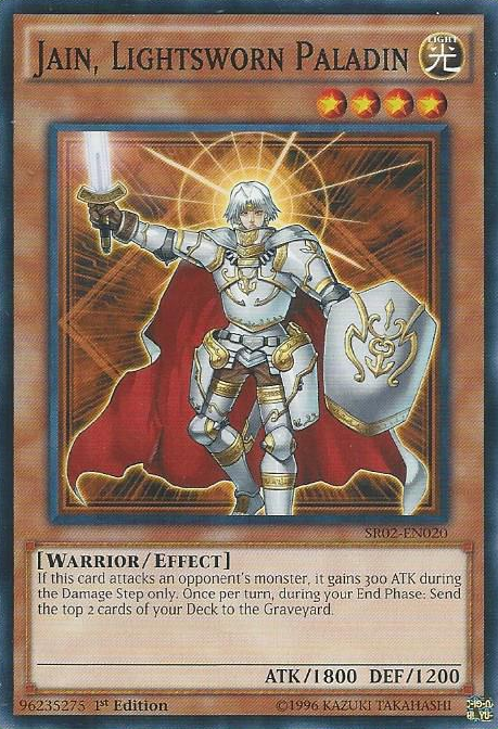 Jain, Lightsworn Paladin [SR02-EN020] Common Yu-Gi-Oh!
