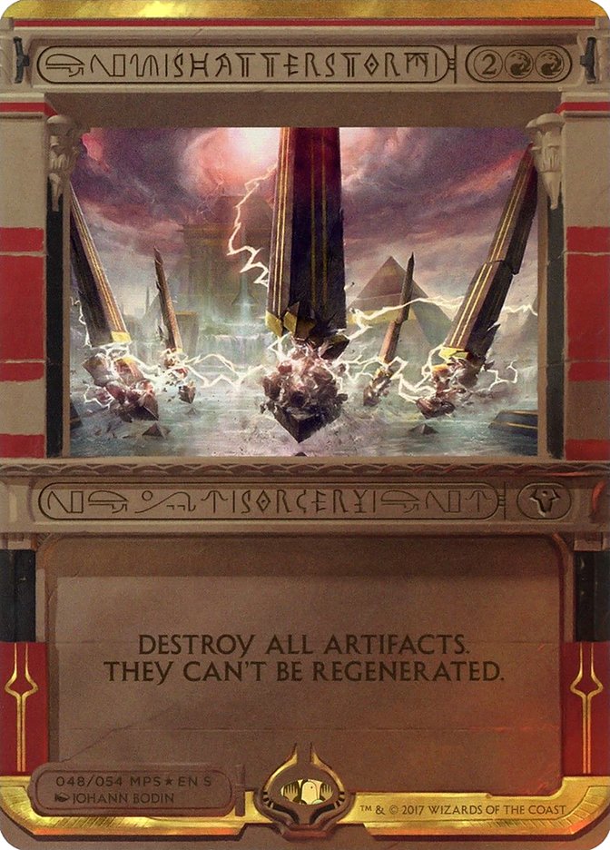 Shatterstorm (Invocation) [Amonkhet Invocations] Magic: The Gathering