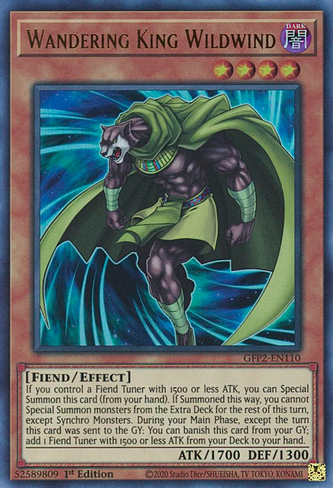 Wandering King Wildwind [GFP2-EN110] Ultra Rare Yu-Gi-Oh!