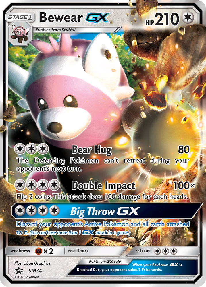 Bewear GX (SM34) [Sun & Moon: Black Star Promos] Pokémon