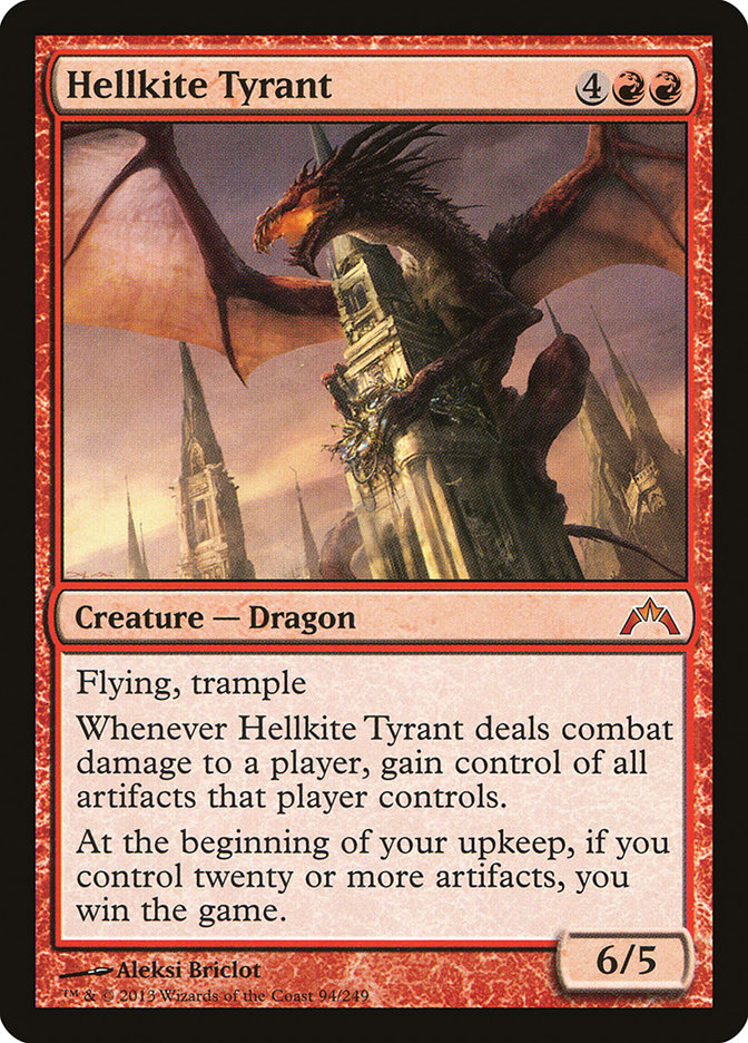 Hellkite Tyrant [Gatecrash] Magic: The Gathering