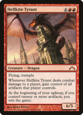Hellkite Tyrant [Gatecrash] Magic: The Gathering