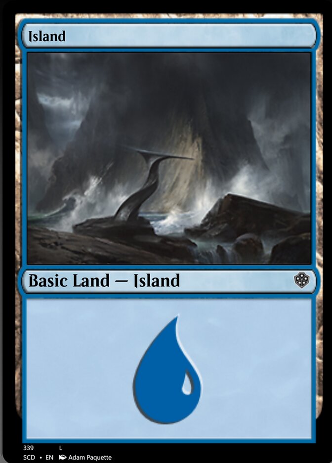 Island (339) [Starter Commander Decks] Magic: The Gathering