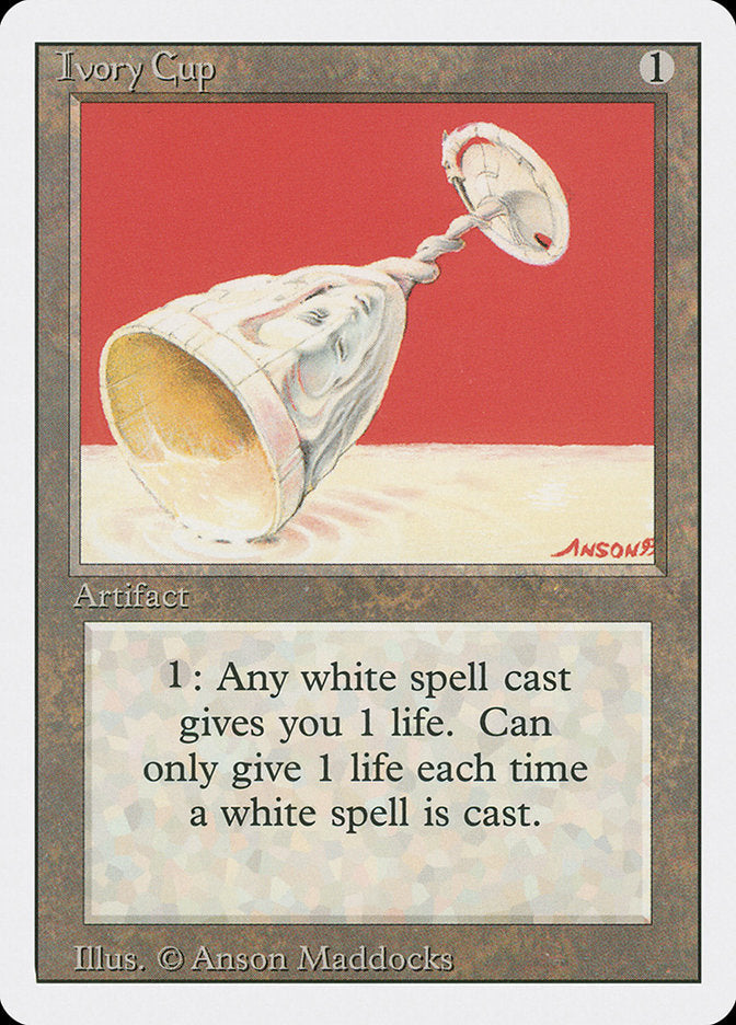 Ivory Cup [Revised Edition] Magic: The Gathering