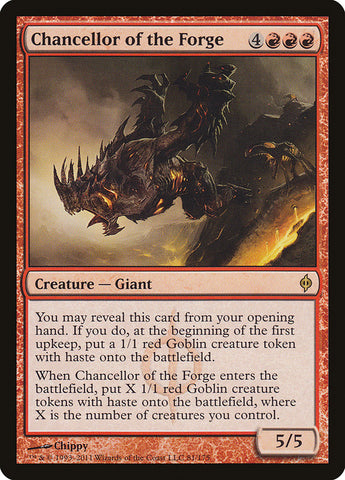 Chancellor of the Forge [New Phyrexia] Magic: The Gathering