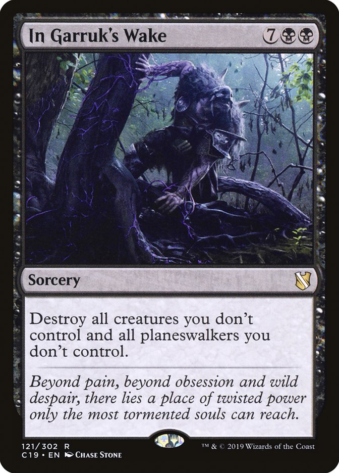 In Garruk's Wake [Commander 2019] Magic: The Gathering