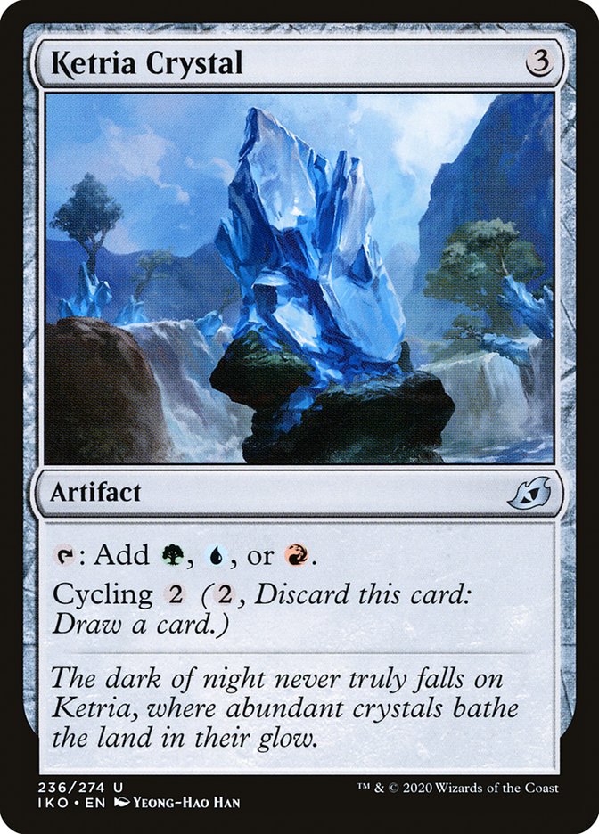 Ketria Crystal [Ikoria: Lair of Behemoths] Magic: The Gathering