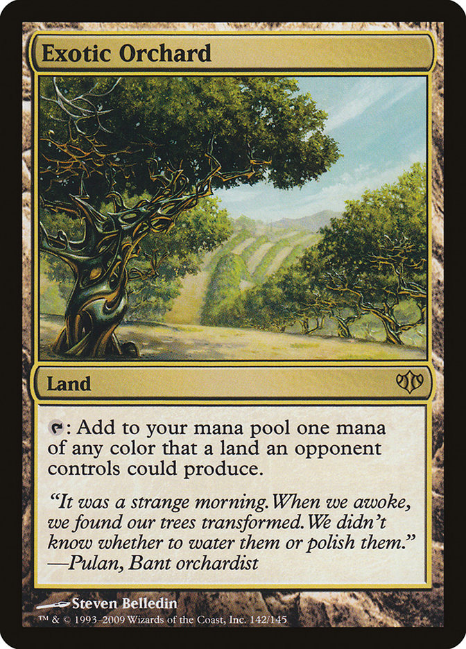 Exotic Orchard [Conflux] Magic: The Gathering