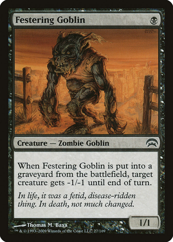Festering Goblin [Planechase] Magic: The Gathering