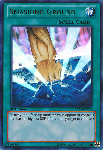 Smashing Ground [LCYW-EN275] Ultra Rare Yu-Gi-Oh!