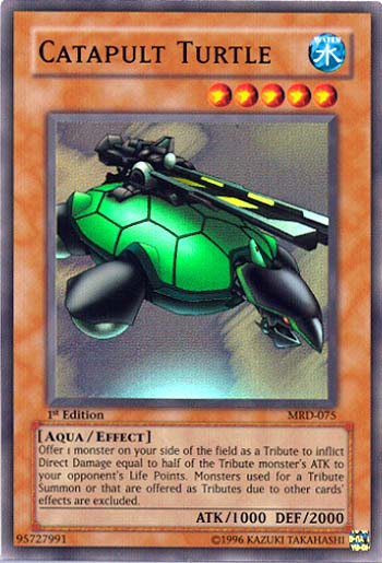 Catapult Turtle [MRD-075] Super Rare Yu-Gi-Oh!
