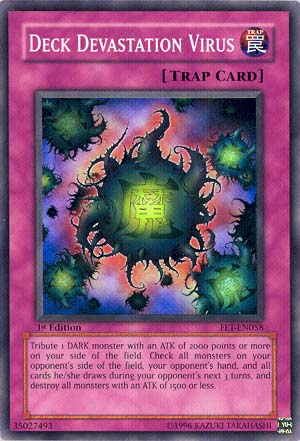 Deck Devastation Virus [FET-EN058] Super Rare Yu-Gi-Oh!
