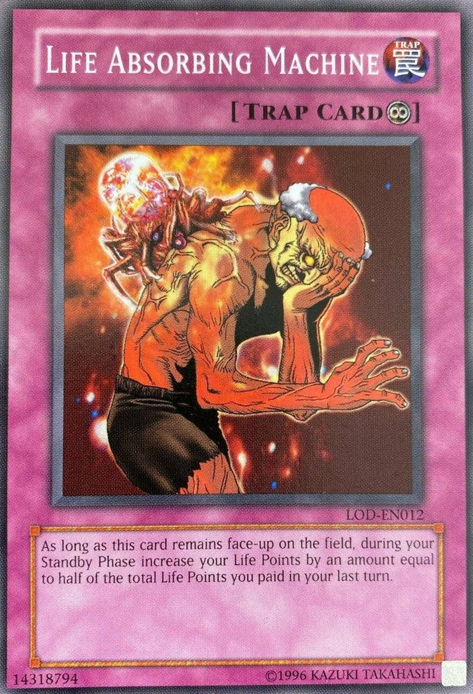 Life Absorbing Machine [LOD-EN012] Common Yu-Gi-Oh!
